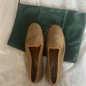 Men’s Raffia Straw Stubbs & Wootton size 10 Loafer
